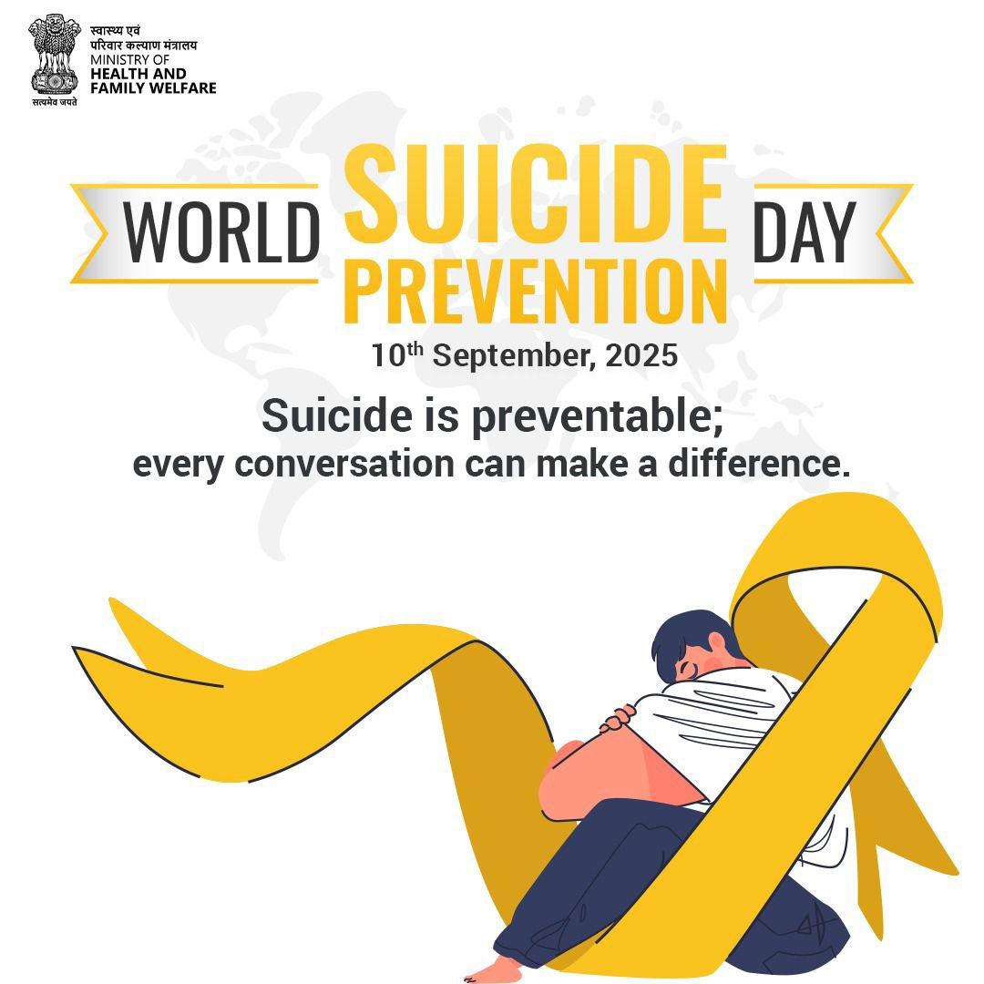World Suicide Prevention Day: Speak more openly about mental health, reduce stigma, says Nadda