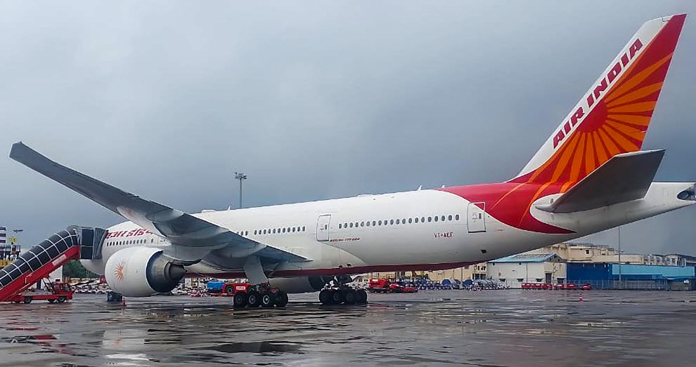 Air India Hong Kong flight’s power unit catches fire after landing at Delhi airport