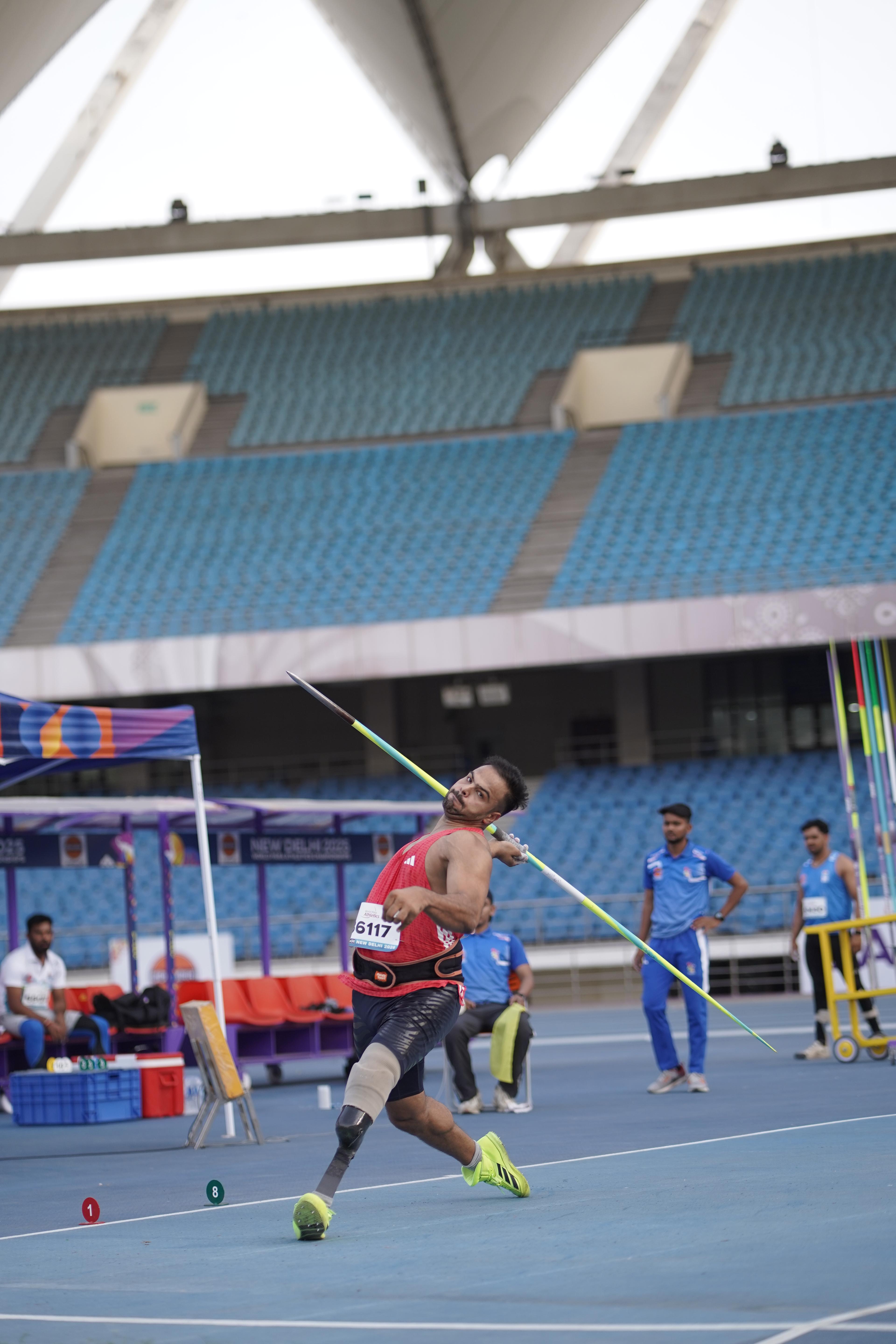 Sumit Antil throws 69.25m as India dominates Day 2 of New Delhi 2026 World Para Athletics GP 2026 (Ld)