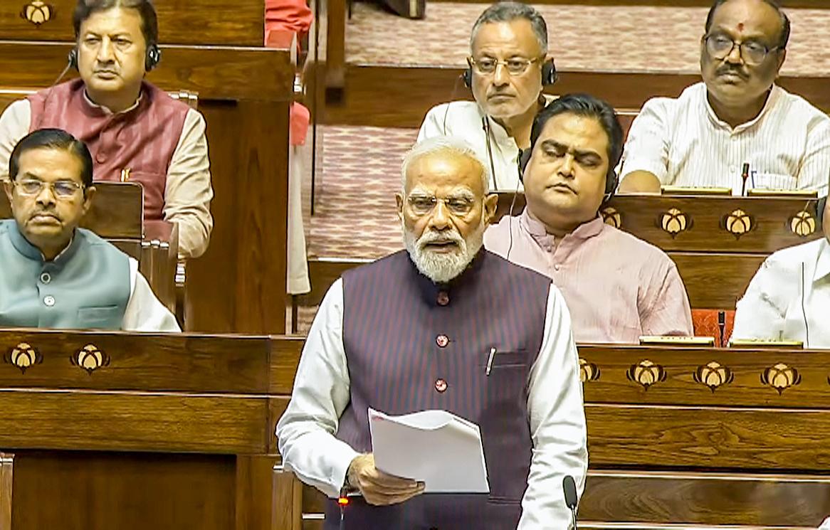 'Made in India ships in the works, Rs 70,000 crore earmarked': PM Modi pitches for ‘atmanirbharta’ in global trade