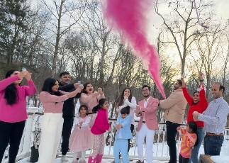 Somya Seth shares a throwback video of her baby's gender reveal