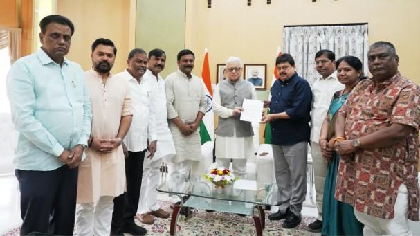 BJP seeks Telangana Guv's intervention to stop land conversion in Hyderabad