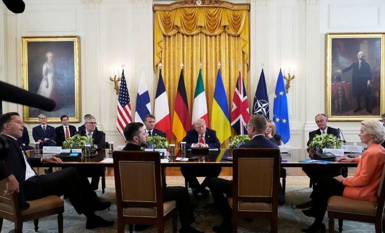 Trump says he and EU Commission President discussed 'worldwide problem of missing children'