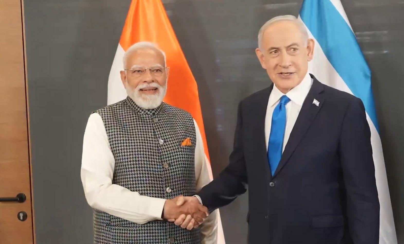 In meeting with PM Modi, Netanyahu highlights 'bond of real friendship' between Israel and India
