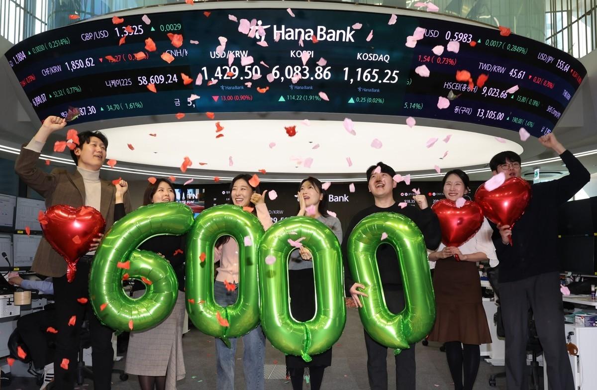 KOSPI's average daily trading volume exceeds $20.7 billion in Feb