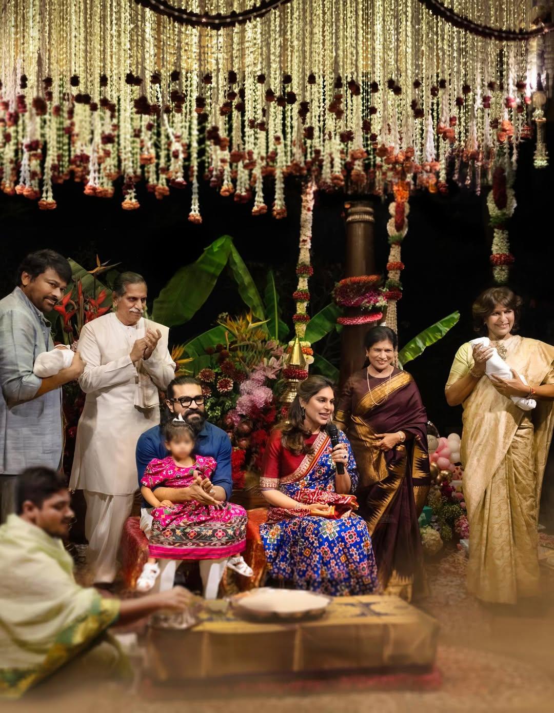 Chiranjeevi explains significance behind the names of Ram Charan's twins - Shivram & Anveera Devi