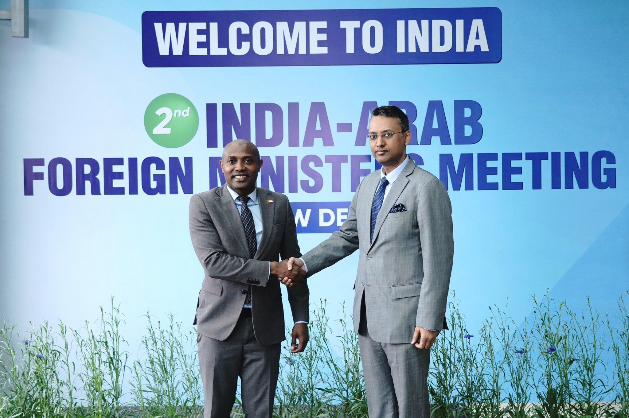 Foreign ministers start arriving in Delhi for 2nd India-Arab meet