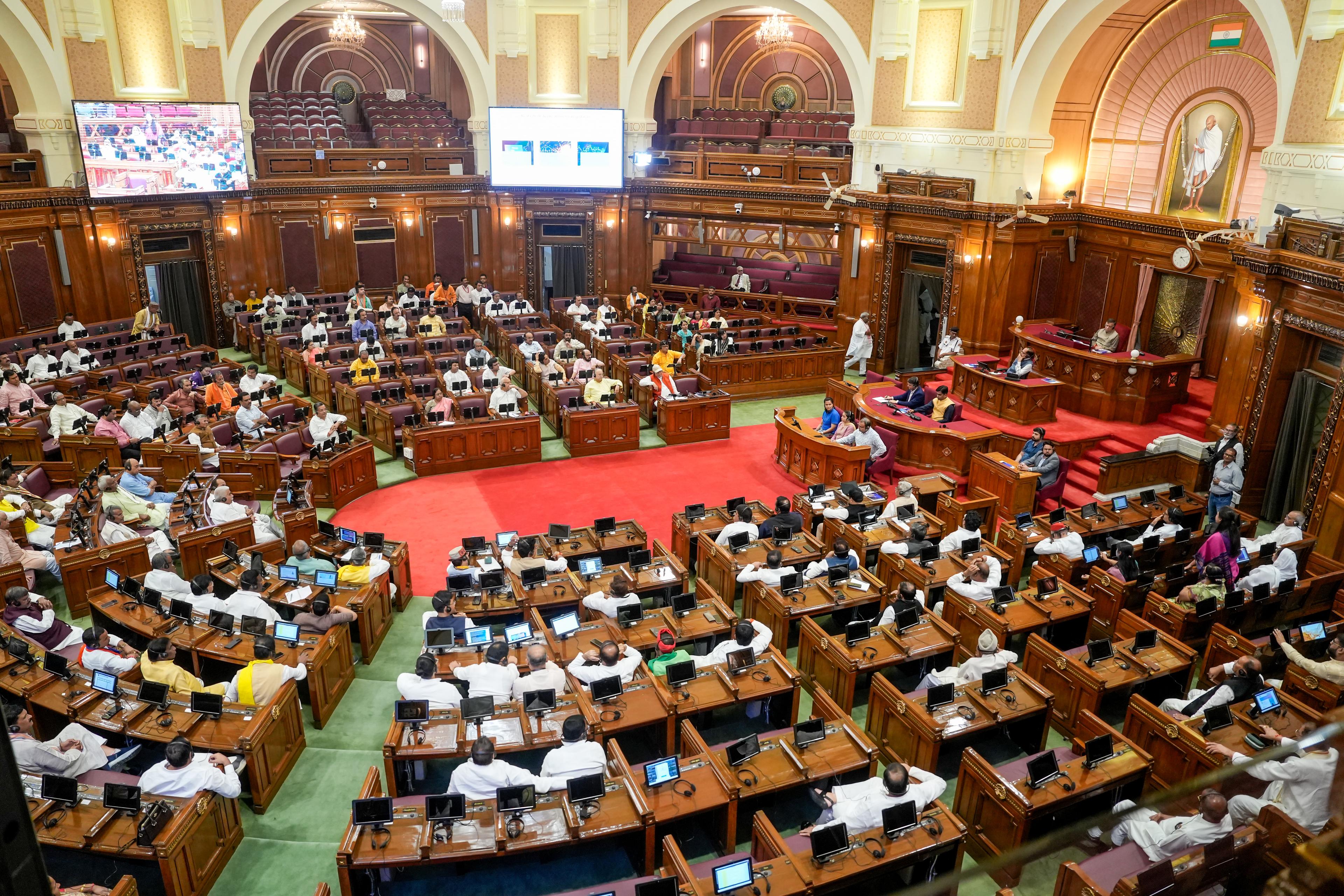 UP Assembly's first-ever 24-hour debate on 'Vision Document 2047' underway