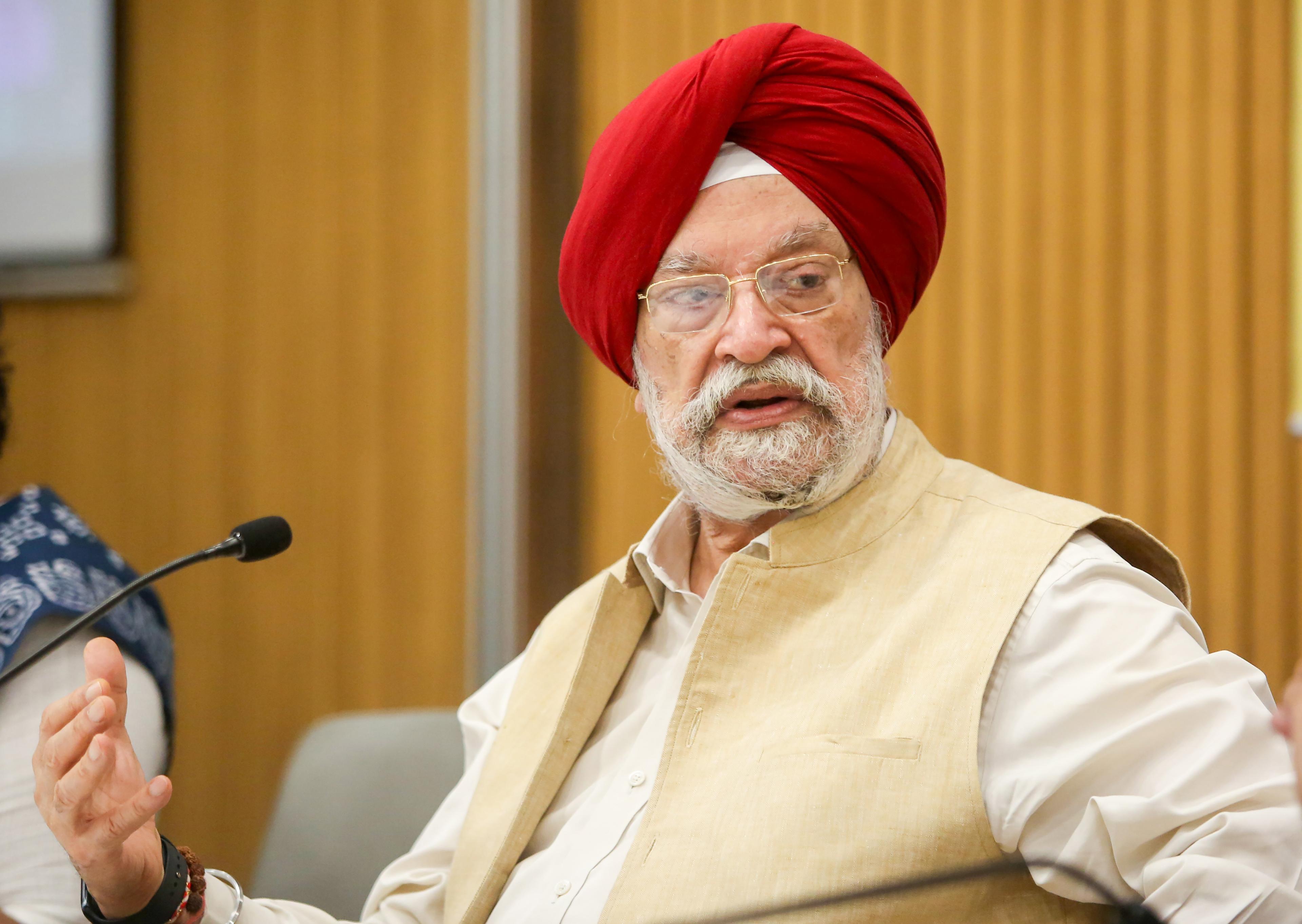 Hardeep Puri hits back at Trump’s ‘dead economy’ rhetoric