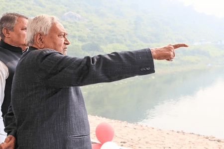 CM Nitish Kumar inspects Dr APJ Abdul Kalam Science City in Patna