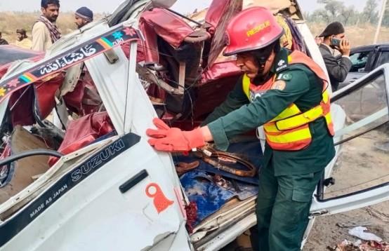 Road accident claims three lives in Pakistan's Punjab