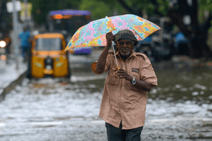 Heavy rain forecast in 10 TN districts as new low-pressure area forms over southwest Bay of Bengal