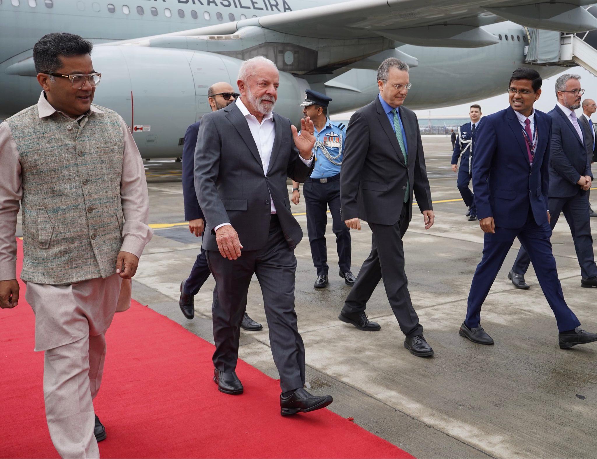 Brazilian President kicks off India visit, set to attend AI Impact Summit
