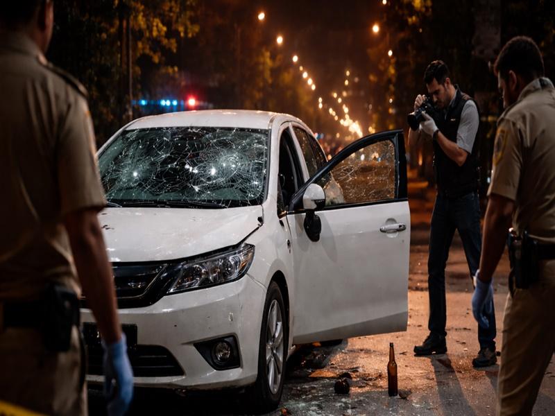 Villagers clash with police during illegal liquor party in Bihar’s Kaimur; one hurt in firing