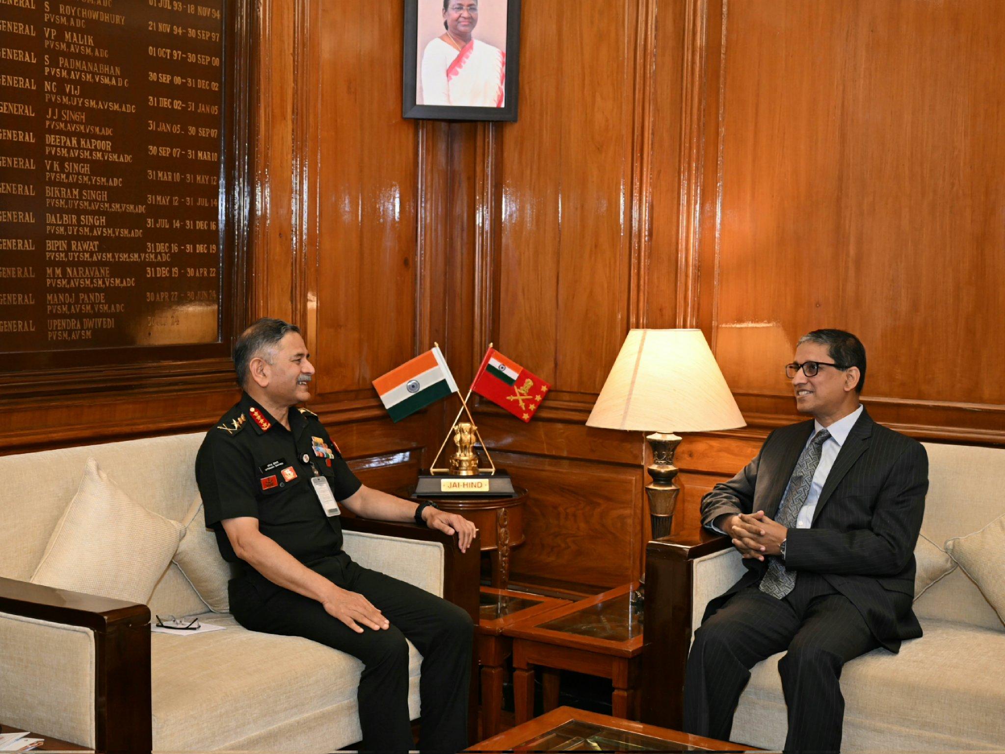 Indian Army Chief, Bangladesh envoy discuss enhancing Defence cooperation