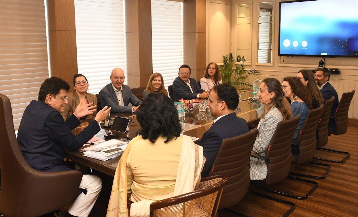 Piyush Goyal holds talks with Israeli team on FTA