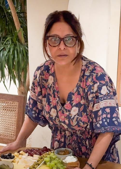 Shefali Shah tries her hand at making, no pronouncing Charcuterie