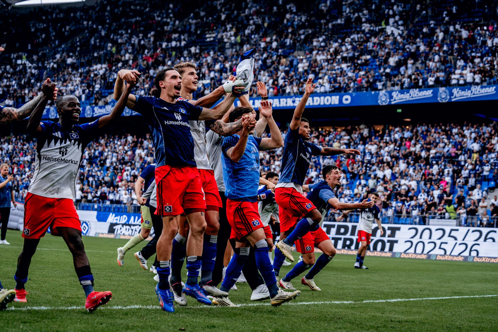 Football: Stefan Kuntz urges humility as Hamburg marks first win of Bundesliga season