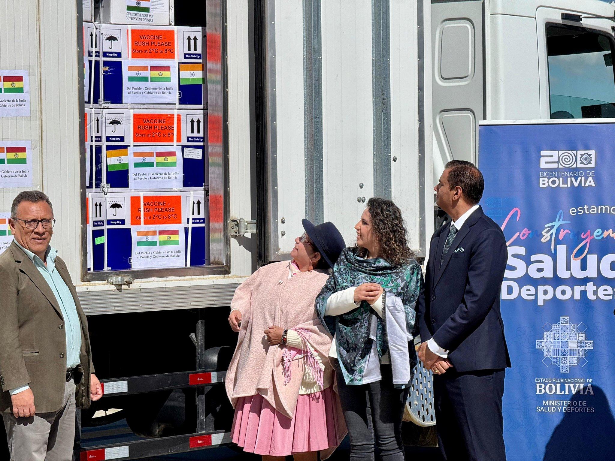 Bolivia thanks India for donating measles vaccine, hails 'timely' response