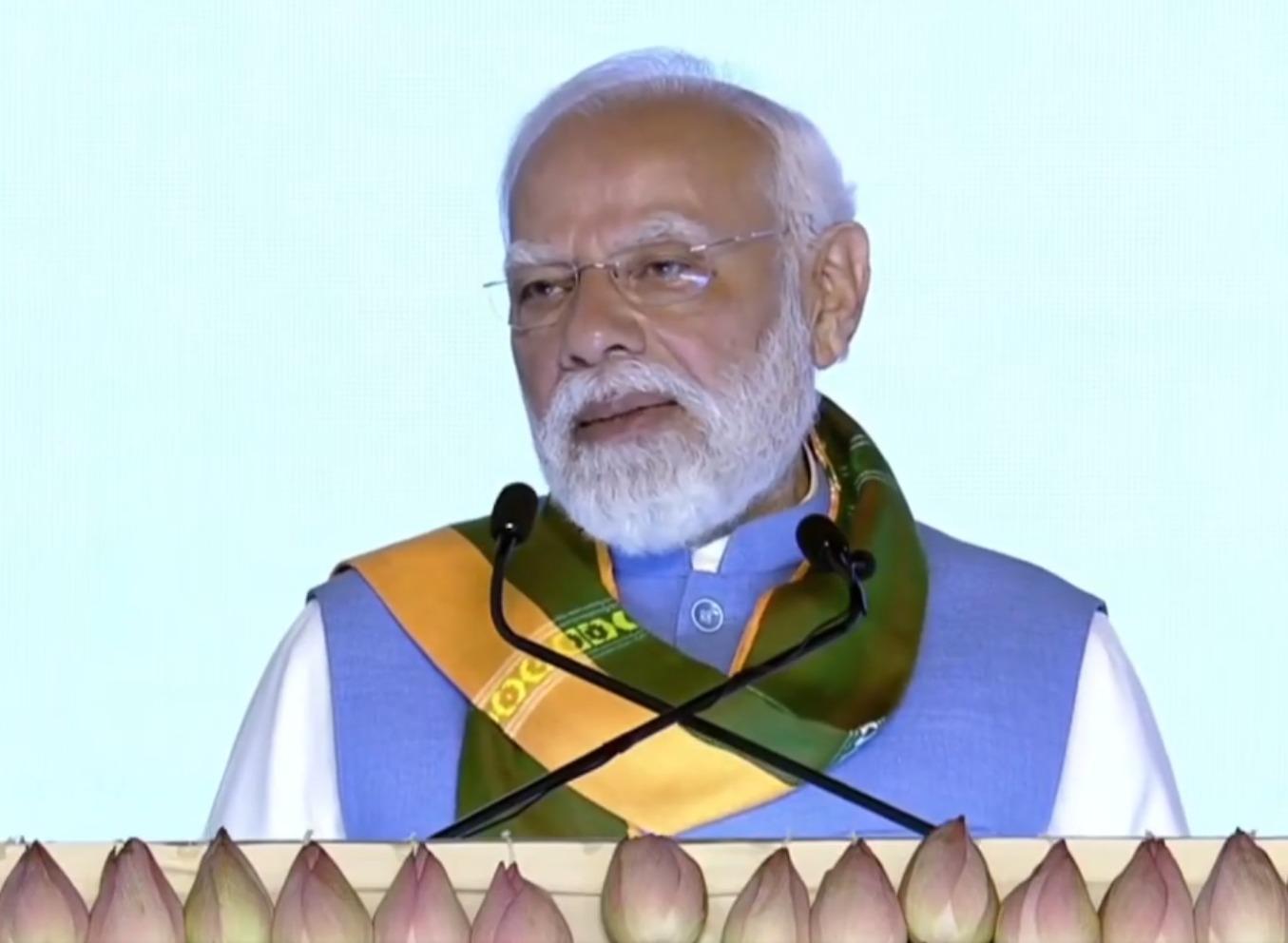 'I should have learnt Tamil in my childhood': PM Modi in Coimbatore