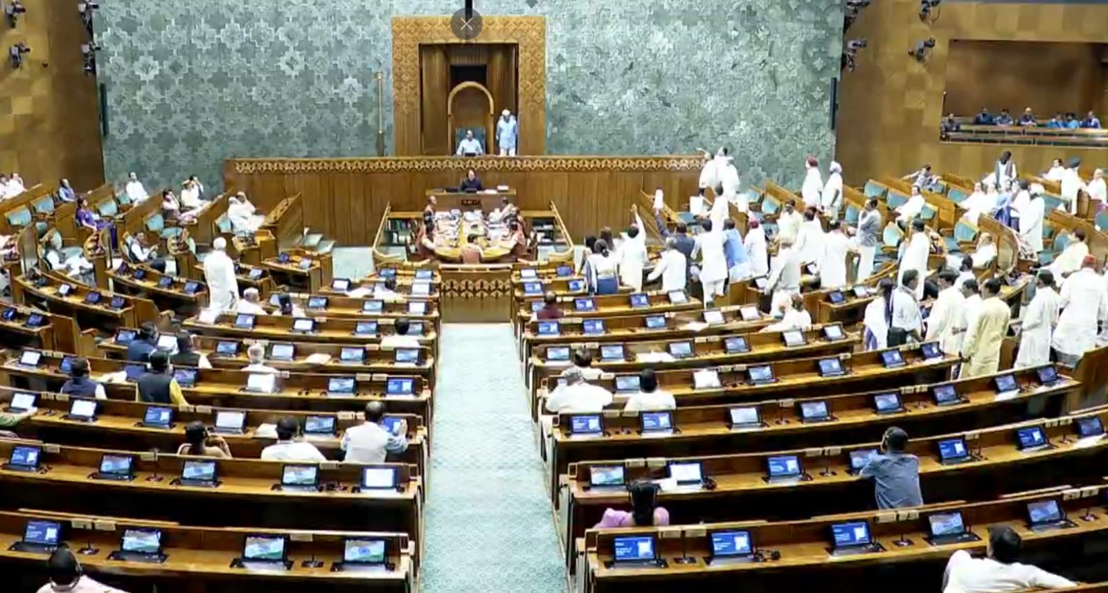 SIR row: Oppn stalls special discussion on Shubhanshu Shukla’s space mission, LS adjourned