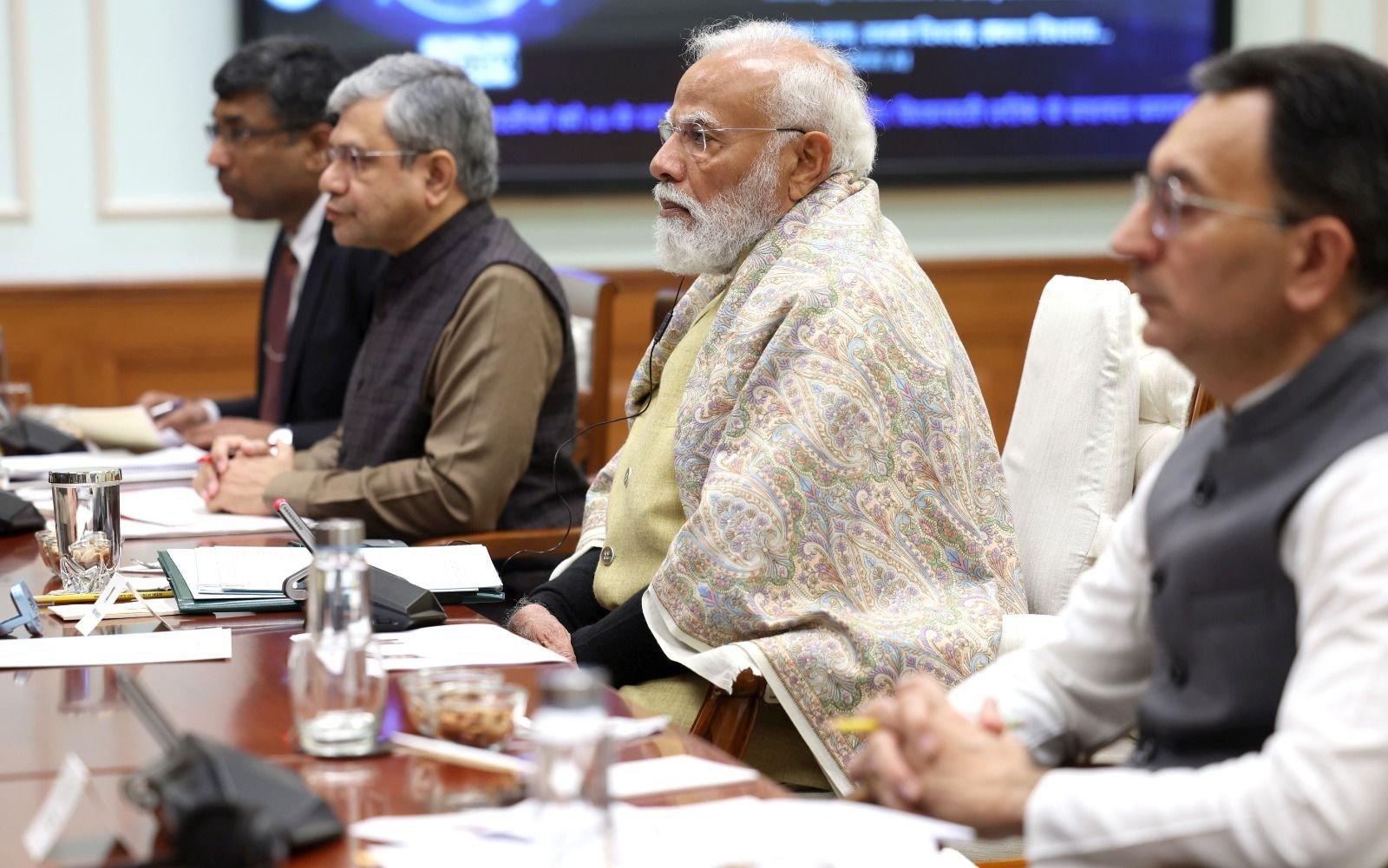 PM Modi urges startups to leverage AI for societal good