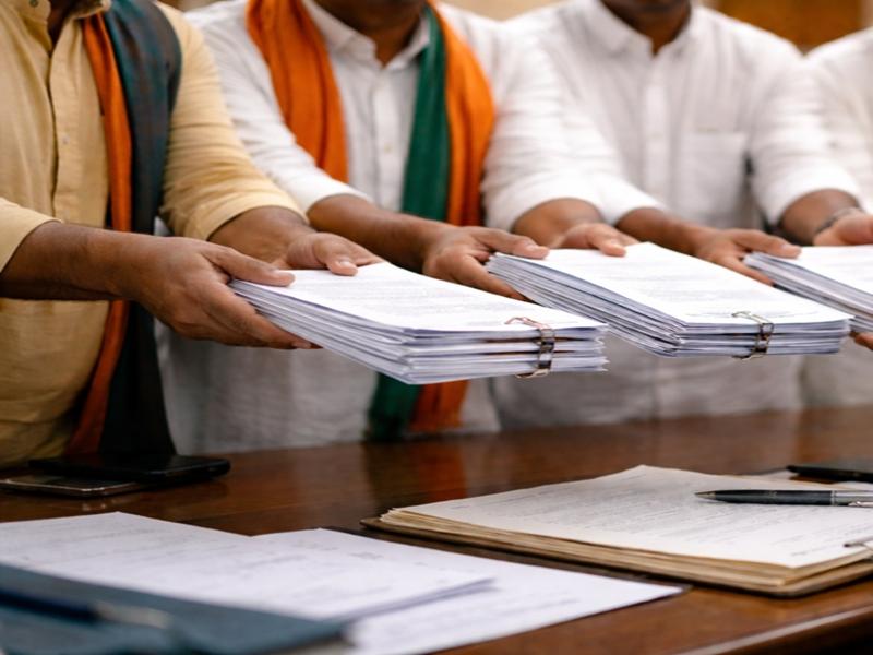 Three candidates file nominations for two Rajya Sabha seats in Haryana