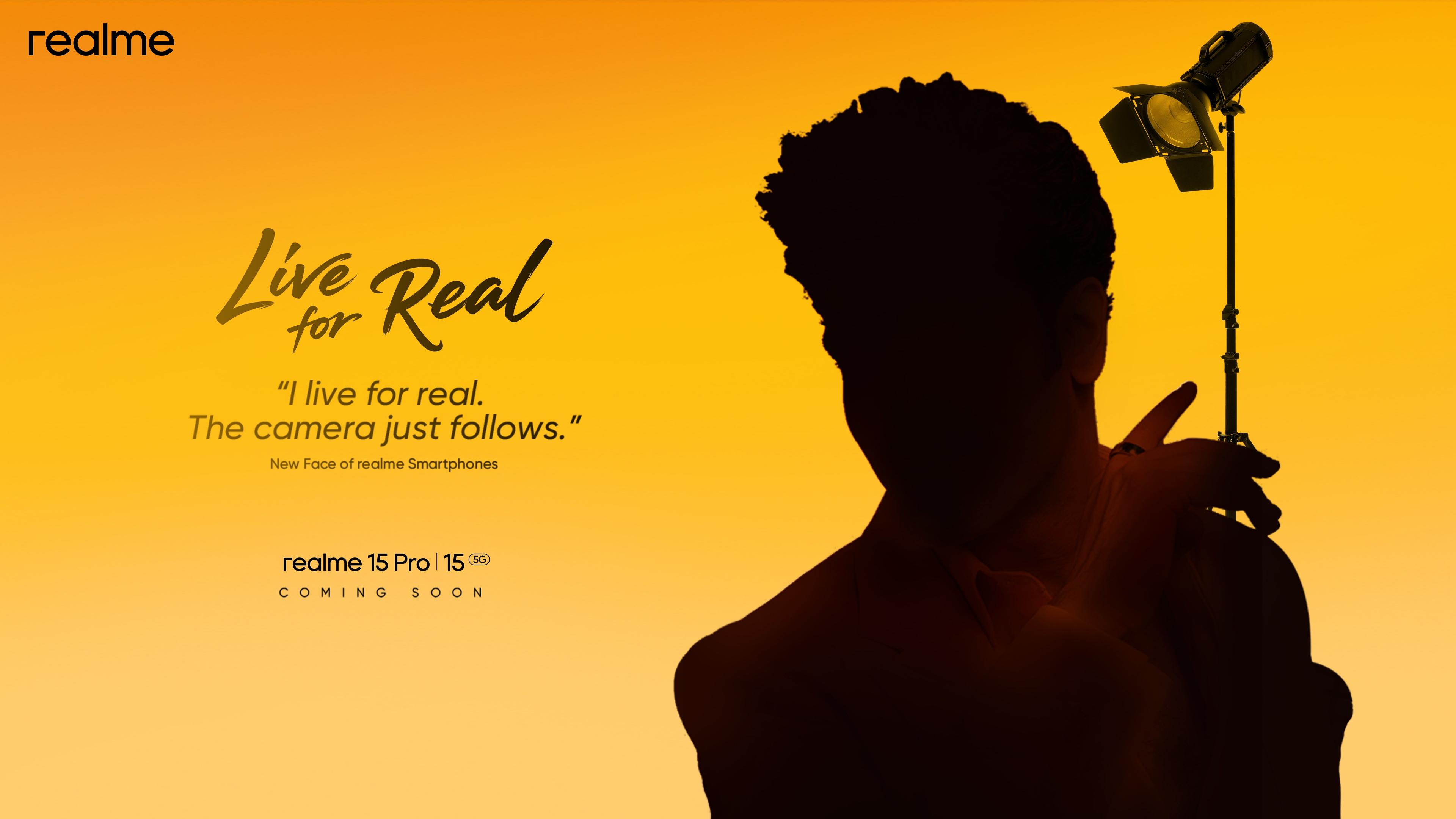 realme teases realme 15 Series with cryptic ‘Live for Real’ poster, fuels speculation ahead of launch