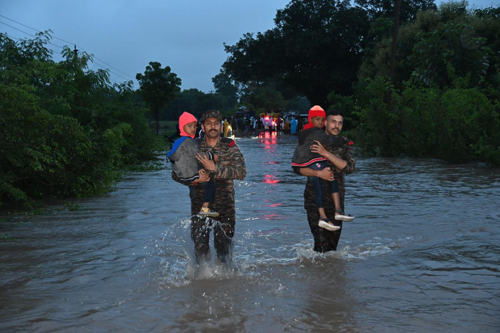 Telangana's Kamareddy, Medak receive highest rainfall in 50 years