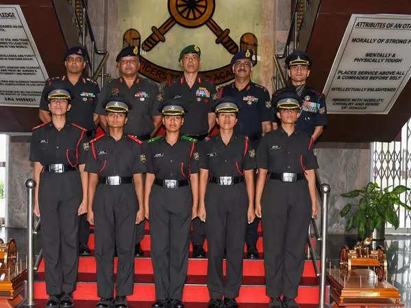 First batch of five women Army officers commissioned into Artillery regiments
