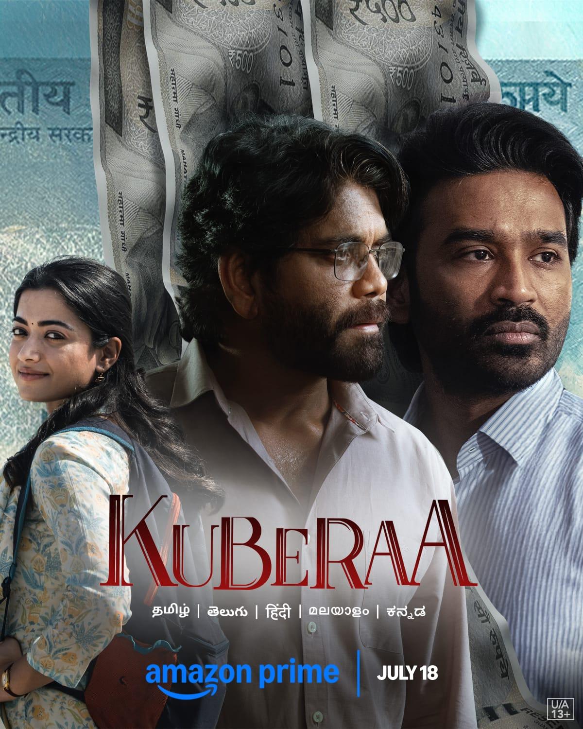 Rashmika, Dhanush, Nagarjuna-starrer ‘Kuberaa’ to stream digitally from July 18