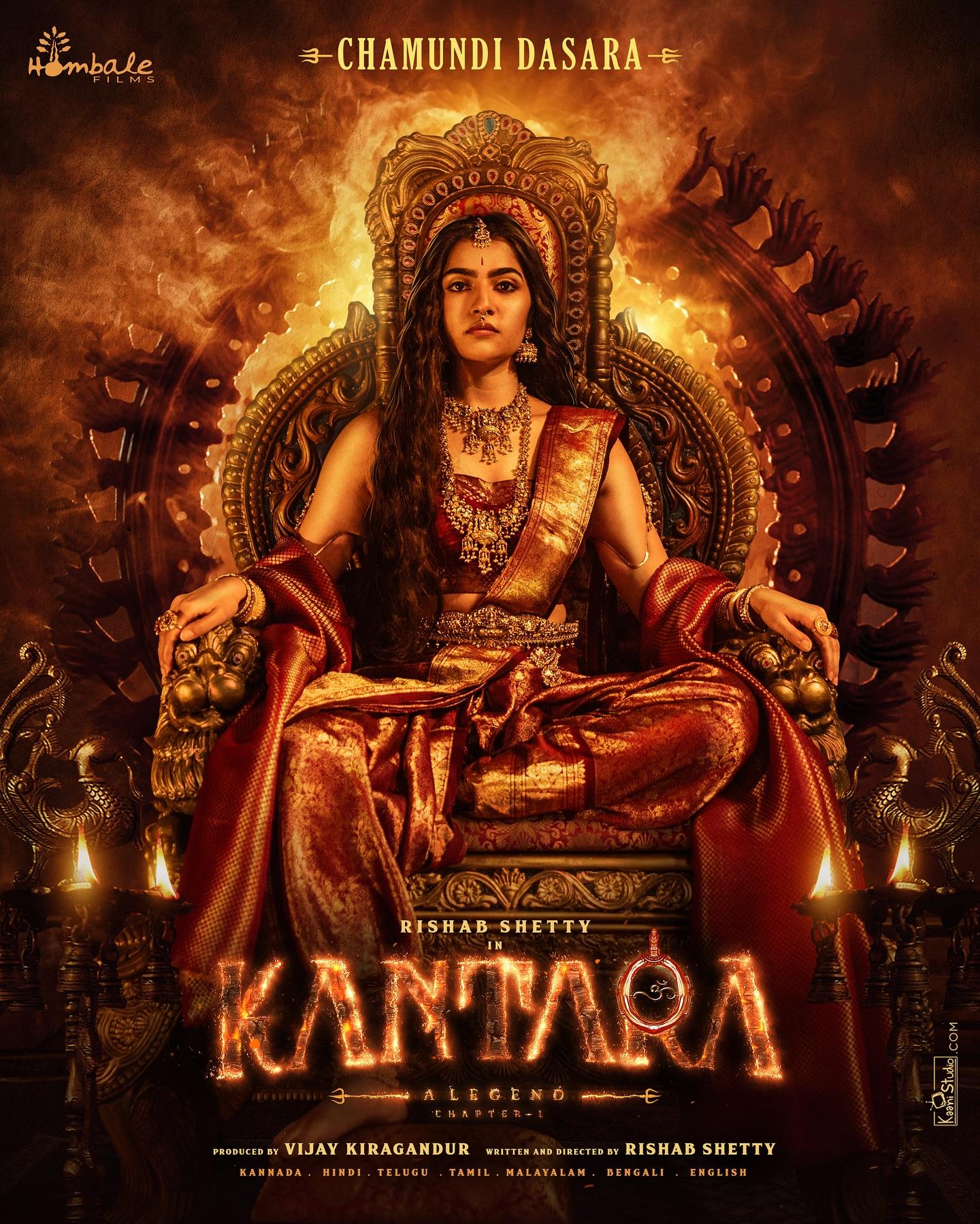 Rukmini Vasanth opens up on intensive training for her 'Warrior Princess' role in "Kantara Chapter 1"