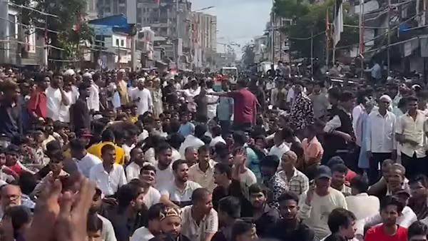 Dharavi after locals hold protest
