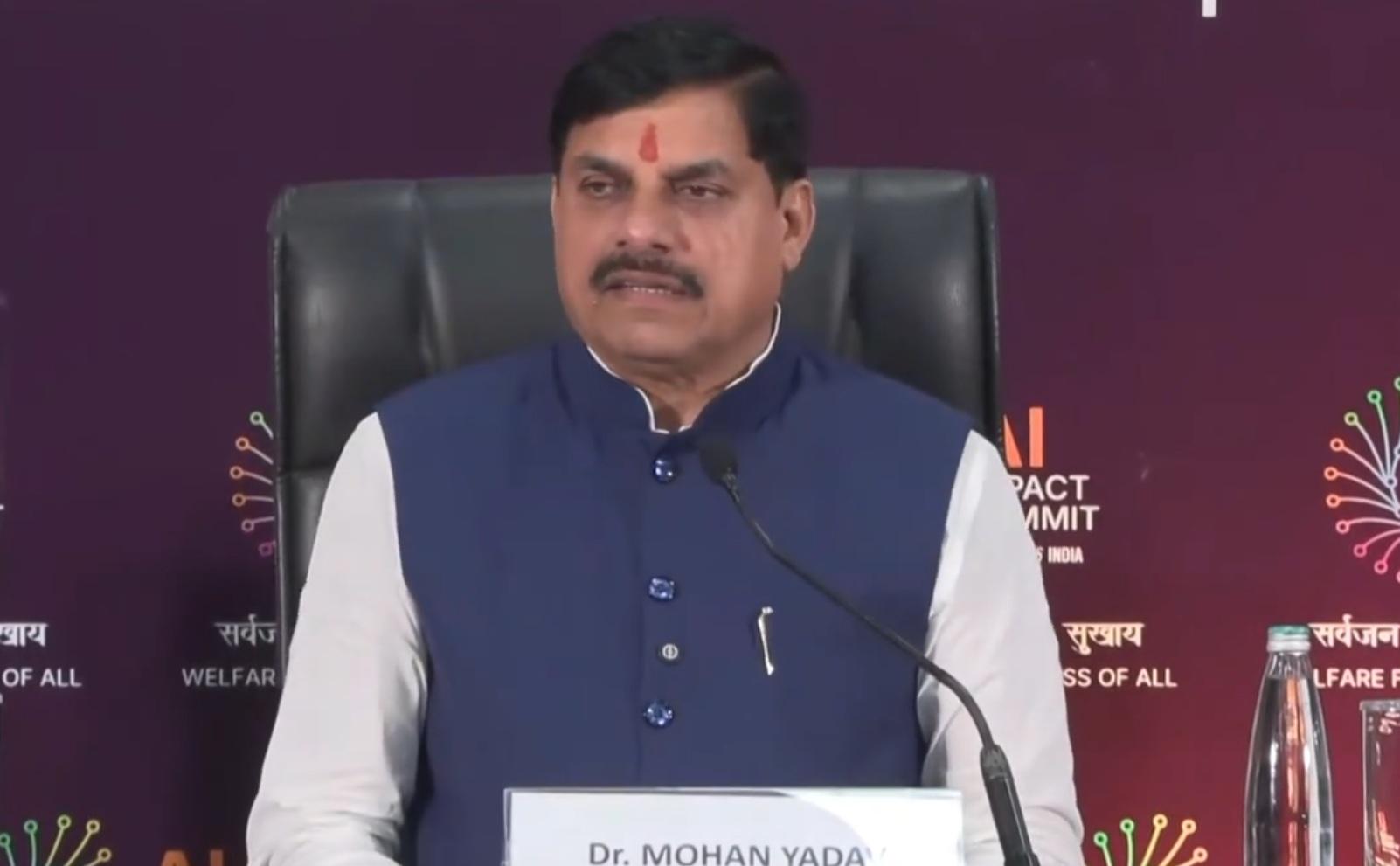 Ruckus at AI Impact Summit venue exposes Congress’s anti-India mindset: MP CM