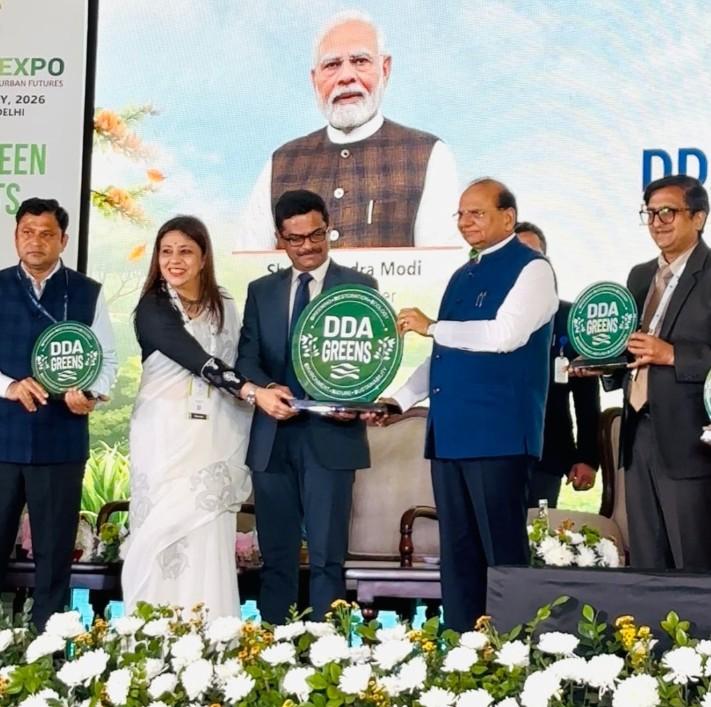 Delhi LG opens ‘DDA Green Expo 2026’ at Baansera near Yamuna