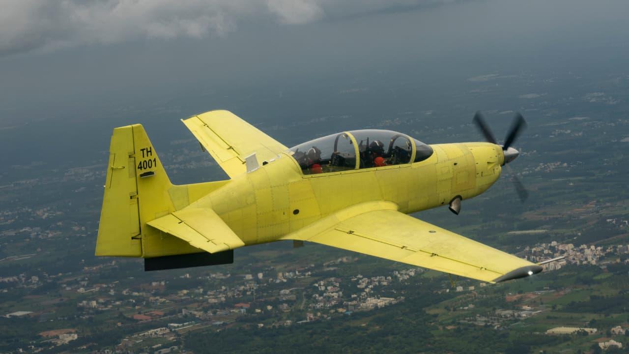 HAL’s first HTT-40 trainer aircraft takes to the skies