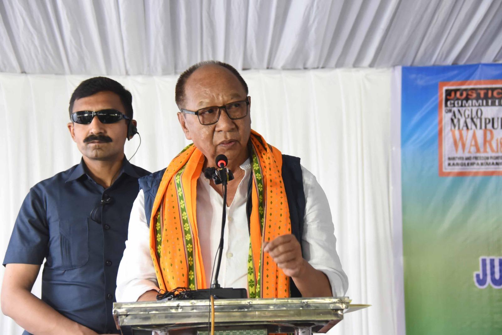 Manipur CM calls for unity, recalls legacy of 36 communities