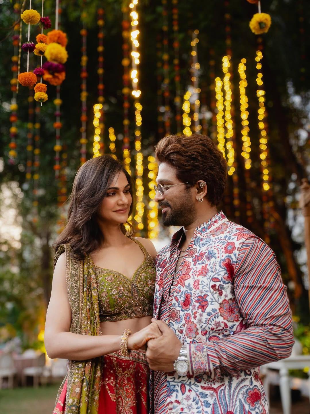 Sneha Reddy thanks hubby Allu Arjun for 'being my partner in every chapter'