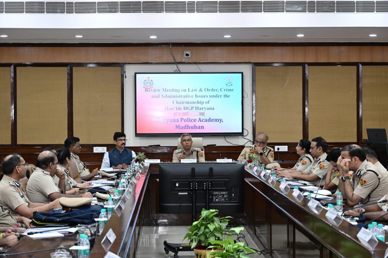 Ahead of festive season, Haryana DGP reviews law and order situation