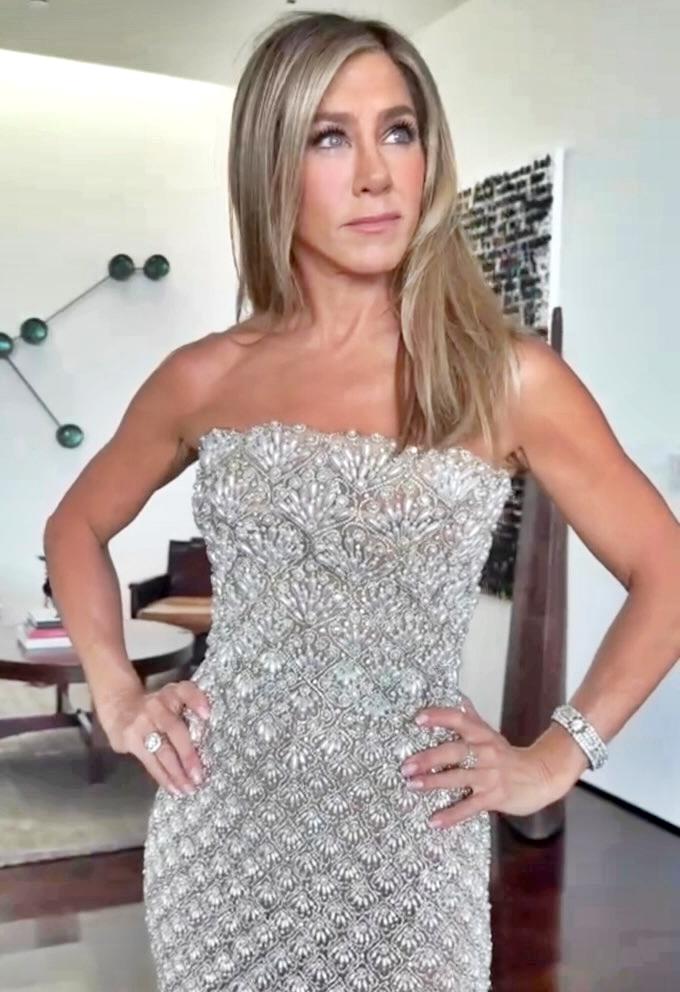 Jennifer Aniston has filled her home with crystals