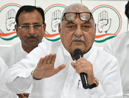 Thousands of families in Haryana pushed into ruin owing to unemployment, says Hooda