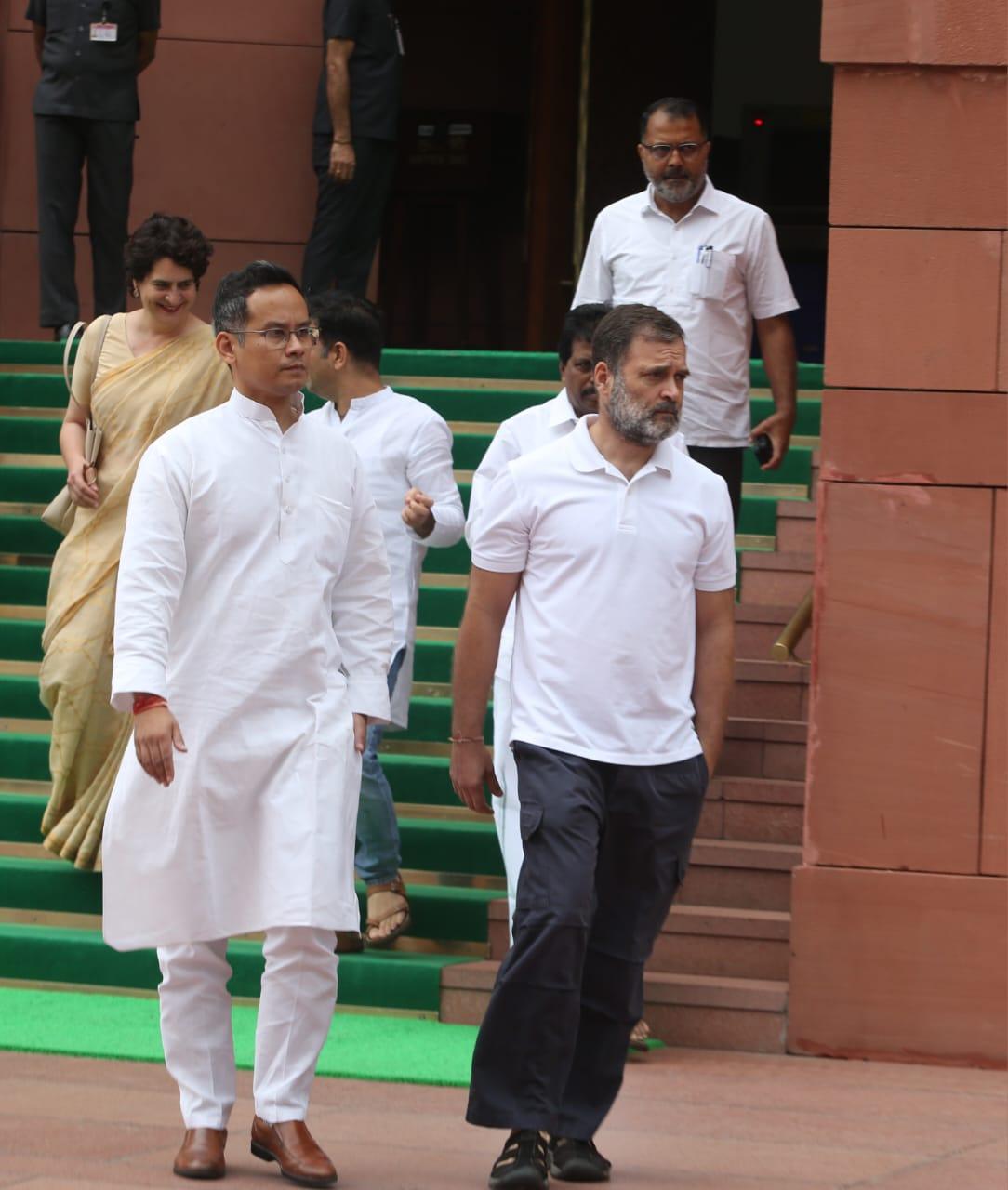 Govt members make statements, but opposition not allowed to speak, alleges Rahul Gandhi