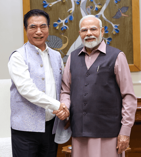 'Best wishes': PM Modi extends birthday greetings to Mizoram CM Lalduhoma