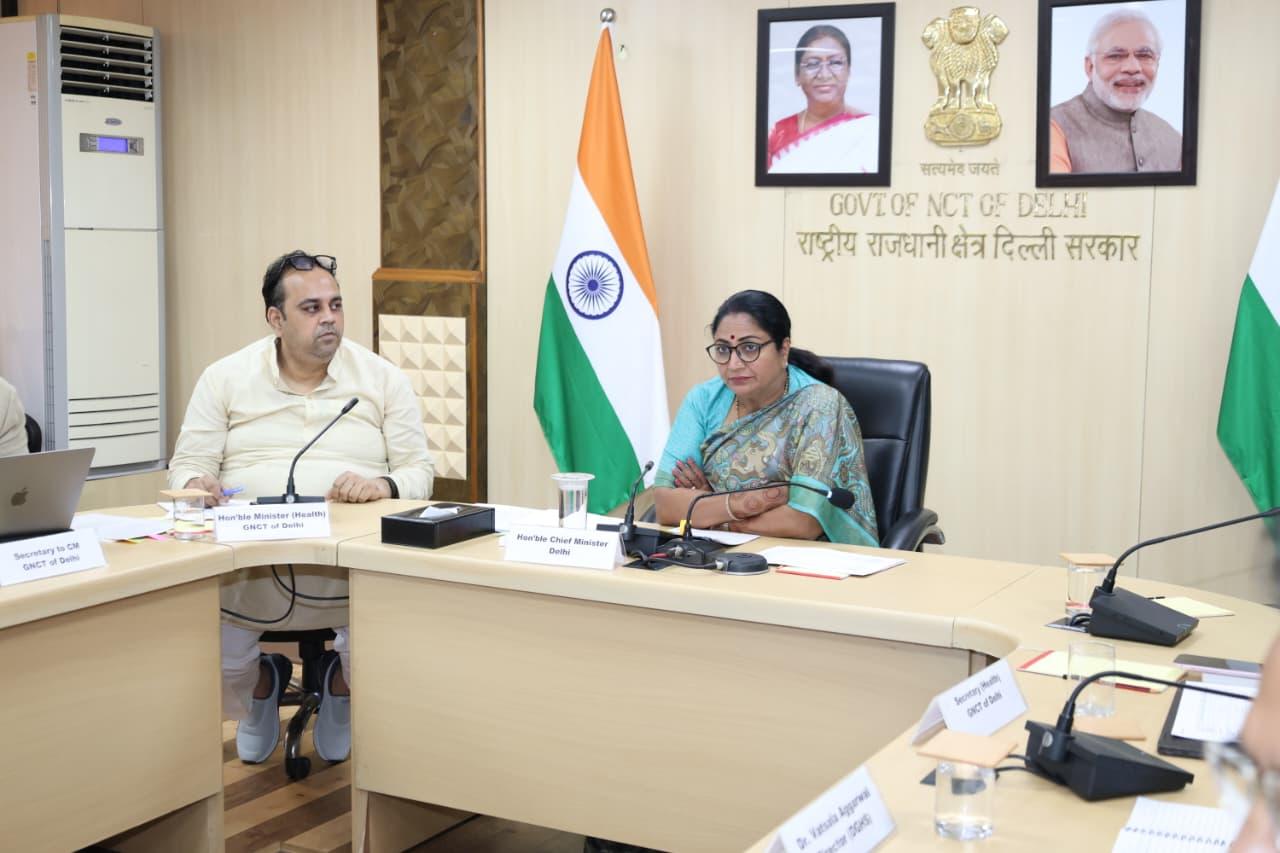 Improving govt hospitals top priority: Delhi CM Rekha Gupta