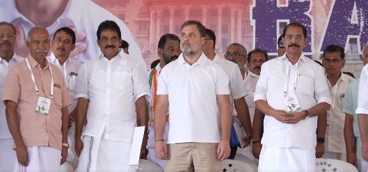 Left has moved away from core principles: Rahul Gandhi attacks CM Vijayan in Kerala