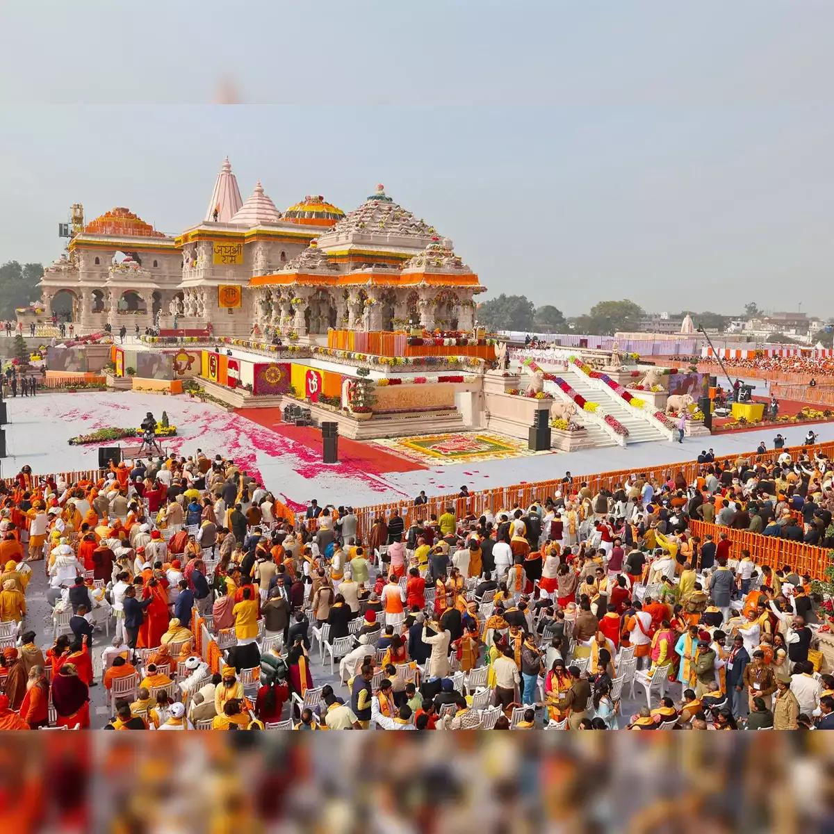 Devotees Continue To Throng Ram Mandir