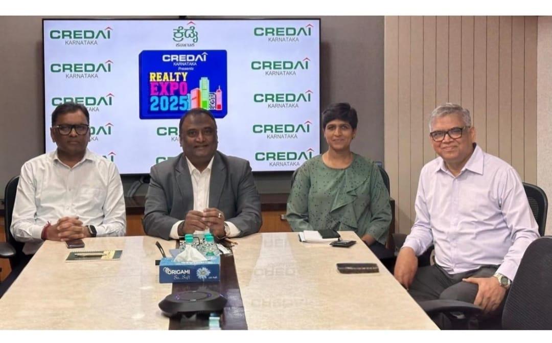 CREDAI Karnataka to hold Realty Expo 2025 in Bengaluru on Oct 10