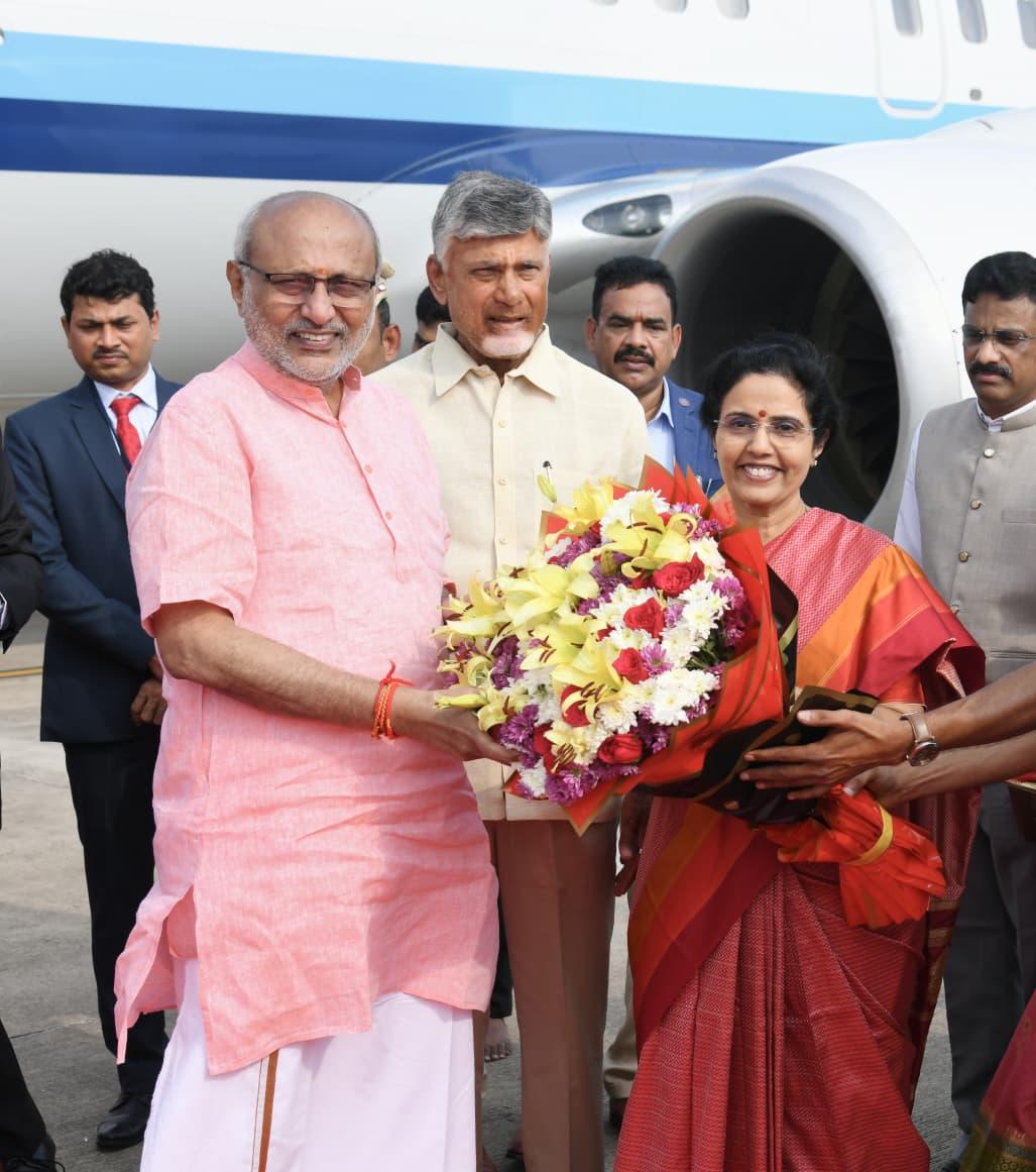 Vice-President CP Radhakrishnan participates in Vijayawada Utsav