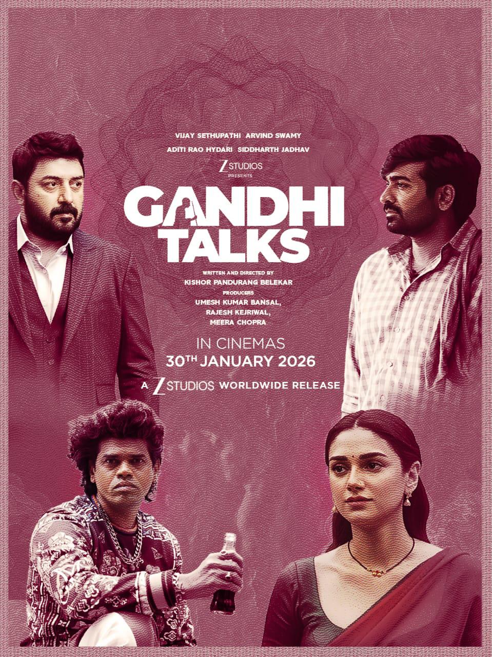 Vijay Sethupathi, Aditi Rao Hydari’s silent film ‘Gandhi Talks’ to releasing on January 30
