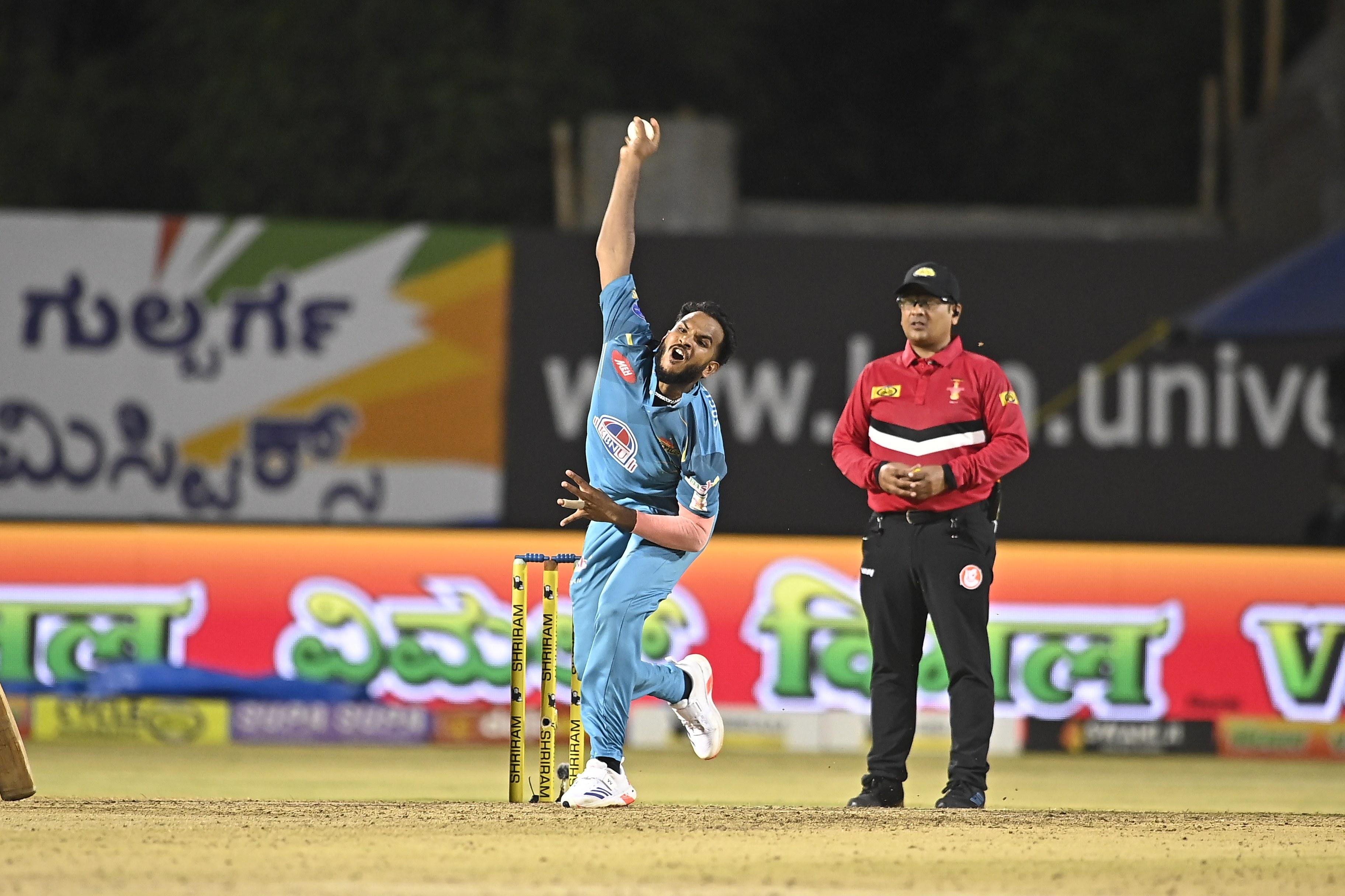 Maharaja Trophy: Smaran powers Gulbarga Mystics to 7-wicket victory over Bengaluru Blasters